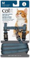 catit nylon adjustable harness medium cats logo