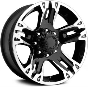 img 2 attached to 🔘 Ultra Wheel 235B Maverick Matte Black Wheel – 20 x 9 inches, 6 x 135 mm, +30mm Offset