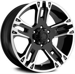 img 3 attached to 🔘 Ultra Wheel 235B Maverick Matte Black Wheel – 20 x 9 inches, 6 x 135 mm, +30mm Offset