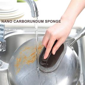 img 3 attached to Carborundum Sponges Scouring Cleaning Scrubbers