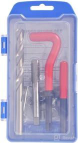 img 4 attached to 🛠️ WIN.MAX M12 X1.25 X 16.3mm Thread Tool Kit: Ultimate Auto Car Pro Repair Helical Coil Set