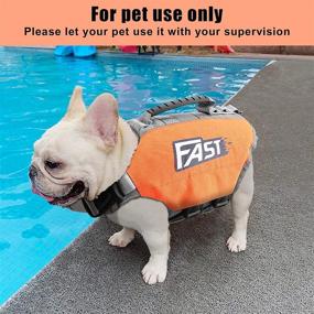 img 3 attached to Ownpets Reflective Adjustable Preserver Buoyancy Dogs best: Apparel & Accessories