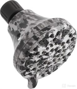 img 4 attached to 🚿 Enhance Shower Experience with First Wave 3-Spray Touch-Clean Camo Shower Head in Urban Camouflage FW310-UCAM