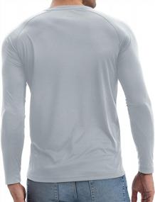 img 2 attached to Men'S Quick Dry Running Shirts With UPF 50+ Sun Protection - Ideal For Hiking, Fishing, And Sports