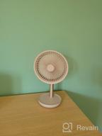 img 1 attached to Xiaomi Solove F5 RU desktop fan, pink review by Felicja Lis ᠌