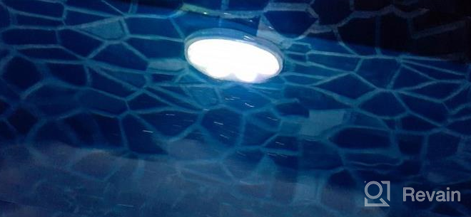 img 1 attached to Enhance Your Pool And Pond Experience With LOFTEK Submersible LED Lights - Waterproof, Color Changing And Remote Controlled (8 Pack) review by Larry Lackings