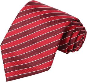 img 4 attached to KissTies Mens Extra Long Necktie Men's Accessories