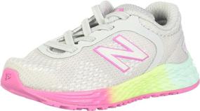 img 4 attached to 👟 Fresh Foam Arishi V2 Bungee Running Shoe for Kids by New Balance