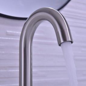 img 1 attached to Upgrade Your Bathroom With TRUSTMI'S Elegant 2-Handle 8 Inch Widespread Sink Faucet In Brushed Nickel