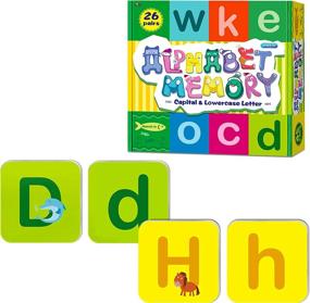 img 4 attached to 26 Pairs Of 52 Pieces Double-Sided Alphabet Flash Cards Lowercase And Uppercase Letter (Each Measures 2.2” X 2.2”)