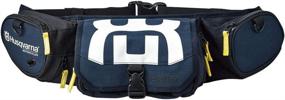 img 1 attached to 👜 Чехол Husqvarna 2020 Comp для ремней (серый/синий) - Улучшенная техническая одежда для повышения производительности