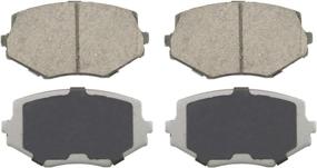 img 4 attached to 🔧 Wagner ThermoQuiet QC635 Ceramic Brake Pad Set