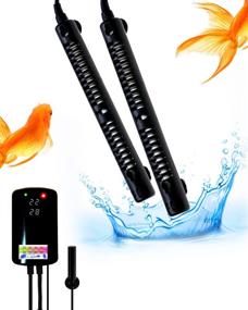 img 4 attached to Corisrx Submersible Aquarium Heater Set Fish & Aquatic Pets