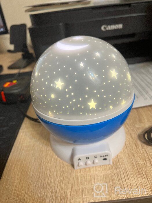 img 3 attached to Kids Bedroom Star Projector, MOKOQI Night Light Lamp - Fun Gifts for 1-4-6-14 Year Old Girls and Boys, Rotating Star Sky Moon Light Projector for Bedroom Decor - Pink review by Aneta Szymaska ᠌