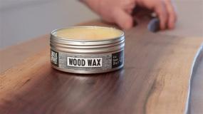 img 2 attached to 🌱 Food Grade Wood Wax for Wood Finishing, Real Milk Paint, Ideal for Unfinished Wood Furniture, Cutting Boards, Butcher Blocks, Vegan, 4 oz