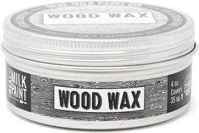 img 4 attached to 🌱 Food Grade Wood Wax for Wood Finishing, Real Milk Paint, Ideal for Unfinished Wood Furniture, Cutting Boards, Butcher Blocks, Vegan, 4 oz