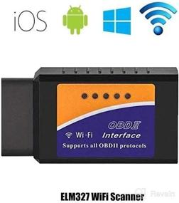 img 3 attached to 🔌 Yahpetes Car ELM327 WiFi Bluetooth OBD2 Code Reader - Engine Light Diagnostic Tool for Android and iOS