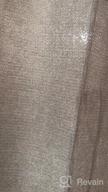 img 1 attached to Grey Linen Blackout Curtains 84 Inches Long For Bedroom Or Living Room - Thermal Insulated, Textured Burlap Effect, Grommet Window Draperies, Set Of 2 Panels From H.VERSAILTEX review by Shannon Chisholm