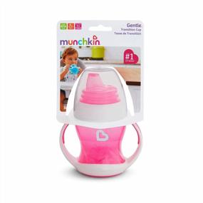 img 1 attached to Munchkin 4Oz Pink Trainer Cup: Perfect For A Gentle Transition To Drinking From A Big Kid Cup!