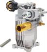 universal replacement power washer pump - horizontal shaft, 2400-2800 psi pressure for optimal cleaning results logo