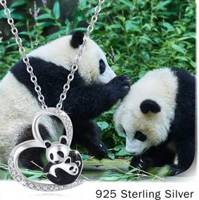 img 1 attached to Discover Adorable Animal Paw Print Necklaces In 925 Sterling Silver – The Perfect Gift For Women And Girls