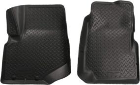 img 4 attached to 🚗 Husky Liners Classic Style Front Floor Liners (Black) - Fits Buick Rainier, Chevrolet Trailblazer, GMC Envoy 2002-2008 (2 Pcs)