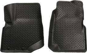 img 1 attached to 🚗 Husky Liners Classic Style Front Floor Liners (Black) - Fits Buick Rainier, Chevrolet Trailblazer, GMC Envoy 2002-2008 (2 Pcs)