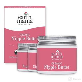 img 4 attached to 🍼 Organic Nipple Butter Lanolin-Free Breastfeeding Cream by Earth Mama, 2 fl oz (Pack of 3)