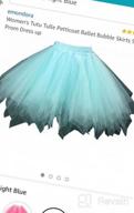 img 1 attached to Elevate Your Style With Emondora Women'S Tutu Tulle Petticoat Ballet Bubble Skirts review by Katie Payne