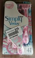img 1 attached to 🪒 Venus Simply 3 Razors, Pack of 4 review by Eh Wah Paw ᠌