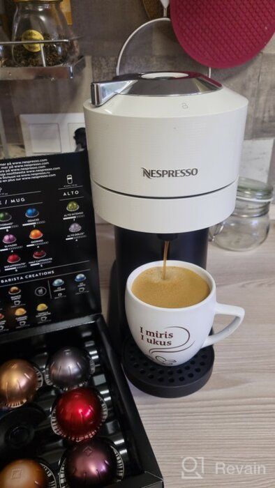 img 1 attached to Breville Nespresso Vertuo Next BNV550GRY Espresso Machine with Aeroccino in Light Grey review by Jagat Buana ᠌