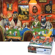 unique and fun 1000 piece puzzle for adults by bunmo - ideal hunting gifts for dad - perfect fit jigsaw puzzle with exclusive pieces. find the best 1000 piece puzzles for adults and up here. логотип