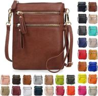solene organizer detachable wristlet crossbody women's handbags & wallets with wallet compartments logo