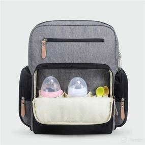 img 2 attached to Multifunction Waterproof Backpacks Insulated Maternity Diapering