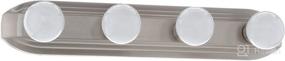 img 1 attached to Enhance Your Bathroom with the Designers Fountain 6614-BN Melrose Vanity Light Fixture in Brushed Nickel