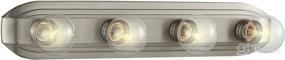 img 4 attached to Enhance Your Bathroom with the Designers Fountain 6614-BN Melrose Vanity Light Fixture in Brushed Nickel