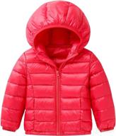 girls winter puffer warming jacket apparel & accessories baby boys best: clothing logo