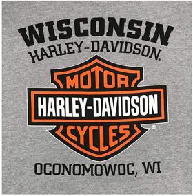 img 1 attached to 🏍️ Harley-Davidson Men's Willie G Skull Gray Hoodie: 30296654 - Stylish and Comfortable Hooded Sweatshirt