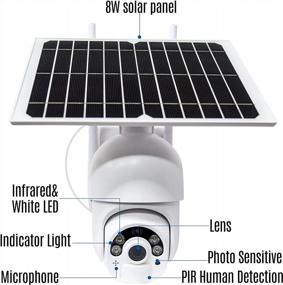 img 2 attached to Представляем NuCam: беспроводную камеру безопасности на солнечной энергии с PTZ и цветным ночным видением
