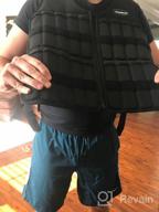 img 1 attached to Portzon Adjustable Weighted Vest review by Robert Elder