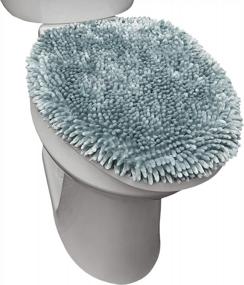 img 3 attached to Luxuriate In Style With SoHome Spa Step'S Ultra Soft Mint Toilet Lid Cover