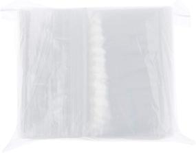 img 1 attached to 🔒 Plymor Heavy-Duty Plastic Ziploc Bags, 4 Mil, 6x10 Inches (Pack of 100)