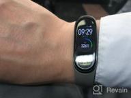 img 1 attached to Smart Xiaomi Mi Smart Band Bracelet 4 NFC RU, black review by Amphaiphit Jongkol ᠌