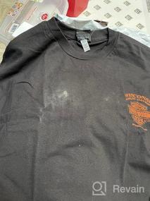 img 3 attached to Men's Clothing: Harley Davidson Crew Neck T Shirt with Piston Sleeve