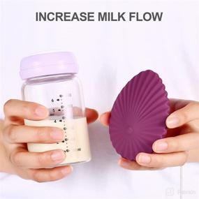 img 1 attached to Lactation Massager: Enhance Milk Flow & Breastfeeding Experience with 10 Vibration Modes