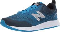 👟 stylish new balance gunmetal tahitian carolina girls' shoes for athletic performance logo