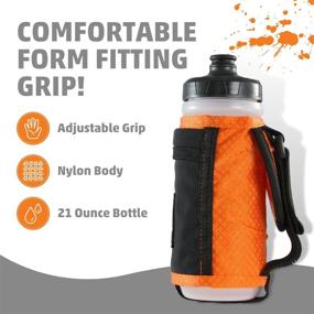 img 1 attached to 🏃 Ultimate Portable Hydration Companion: Orange Mud Hydration Handheld