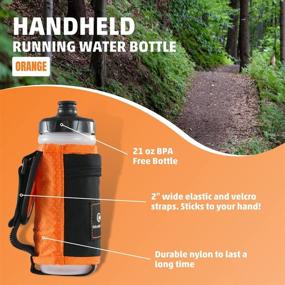 img 3 attached to 🏃 Ultimate Portable Hydration Companion: Orange Mud Hydration Handheld