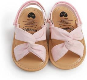 img 3 attached to 👣 Ultimate Comfort and Flexibility: Newborn Sandals for Outdoor Toddler Boys' Shoes