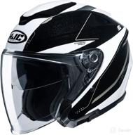 hjc slight street motorcycle helmet logo